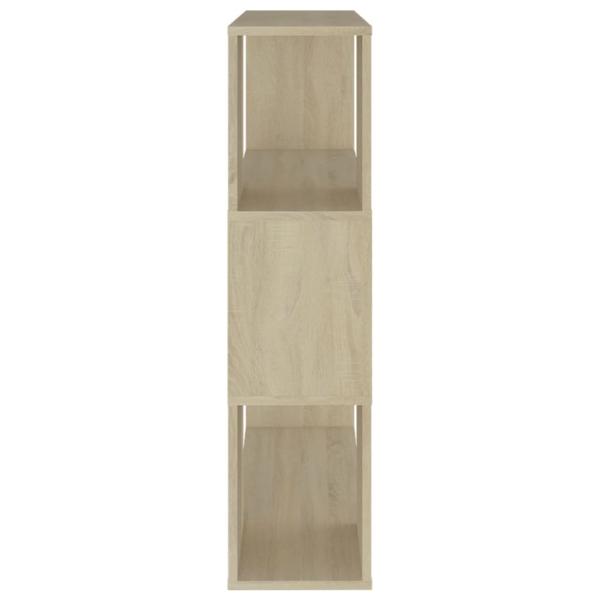 Bücherregal Raumteiler Sonoma-Eiche 80x24x94 cm Holzwerkstoff