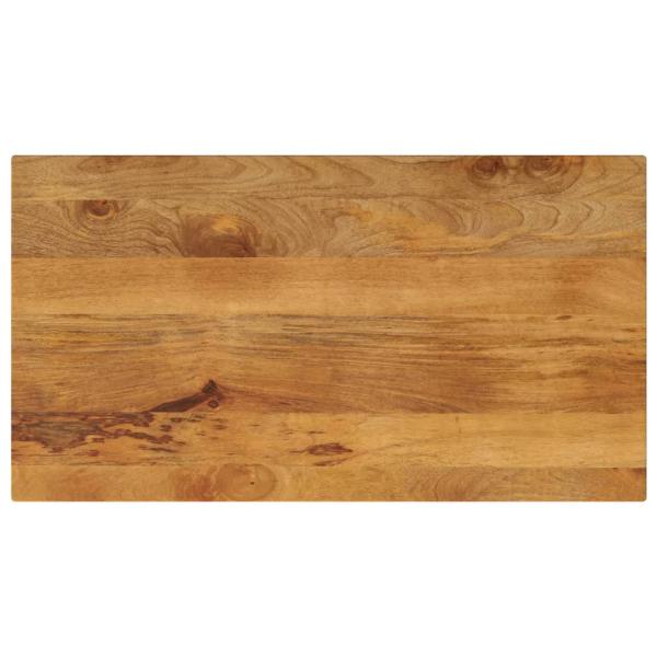 ARDEBO.de - Tischplatte 120x60x3,8 cm Rechteckig Massivholz Mango