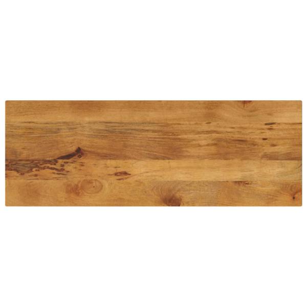 ARDEBO.de - Tischplatte 140x60x3,8 cm Rechteckig Massivholz Mango