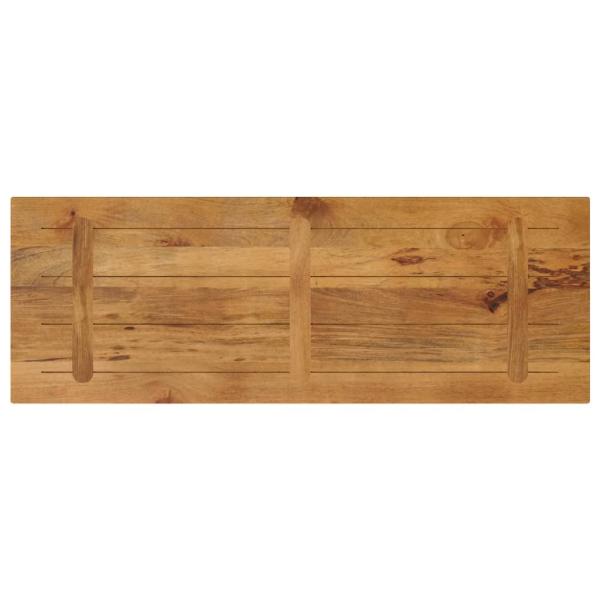 Tischplatte 140x60x3,8 cm Rechteckig Massivholz Mango
