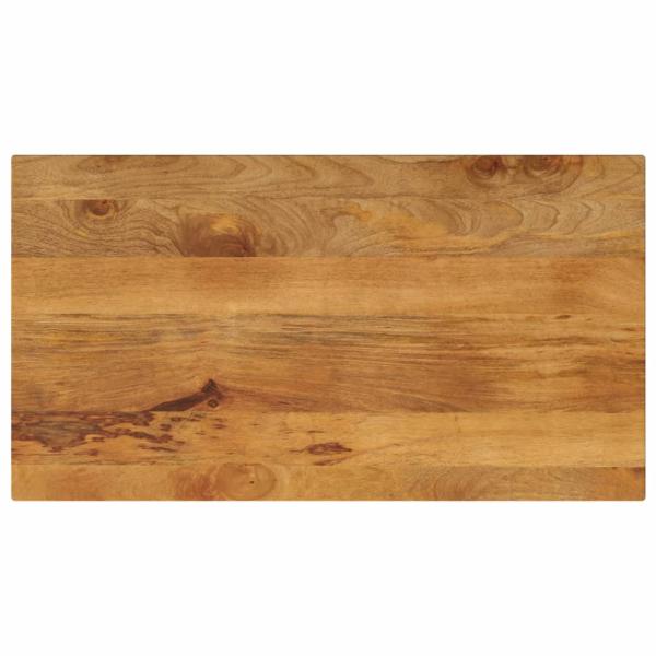 ARDEBO.de - Tischplatte 120x70x3,8 cm Rechteckig Massivholz Mango