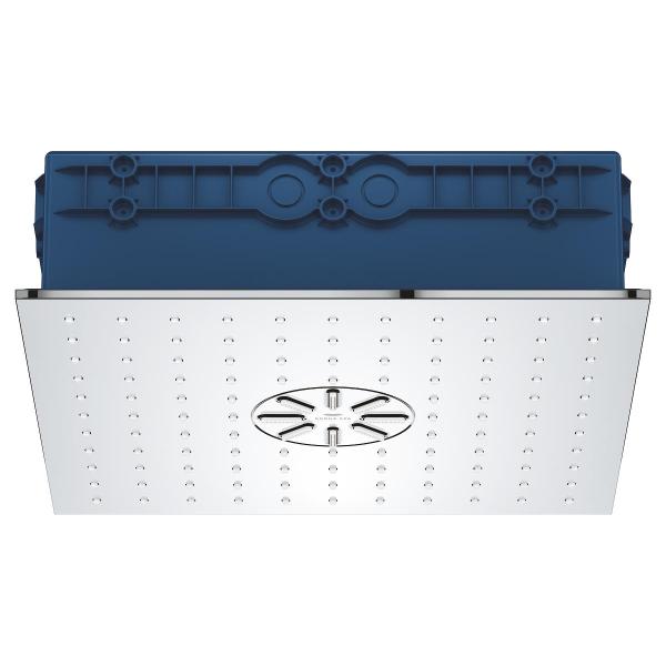 GROHE Rainshower Aqua Duo Deckenbrause inklusive Rohbau-Set, 2 Strahlarten, chrom (26733000)