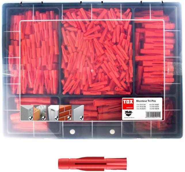 ARDEBO.de TOX Monteur Tri Pro Sortiment (01090001)