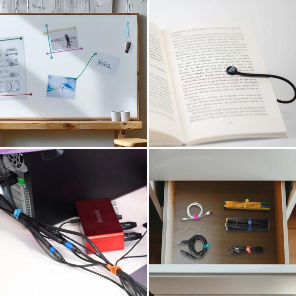 TOX MAG Clip Magnetische Kabelbinder, Silikon (099600070)