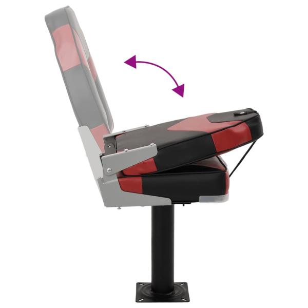 Bootssitze mit Podest 2 Stk. 360° Drehbar