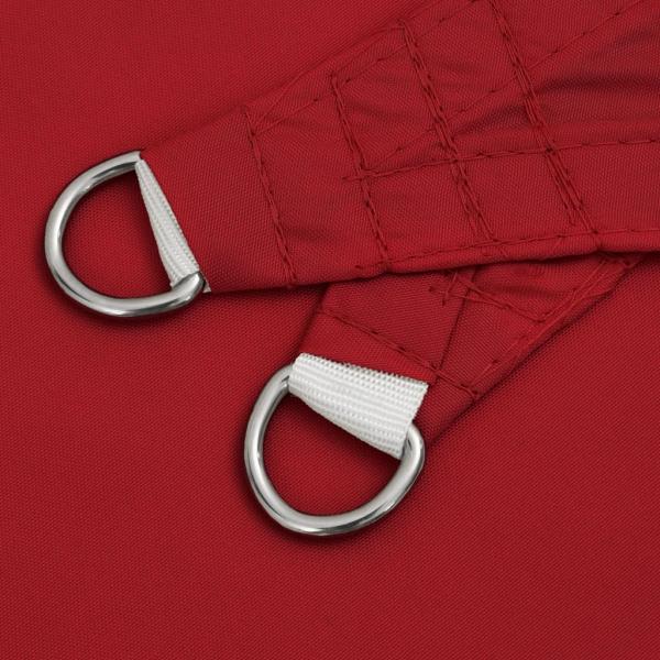 Sonnensegel Oxford-Gewebe Rechteckig 3x4 m Rot