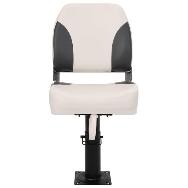 ARDEBO.de - Bootssitze mit Podest 2 Stk. Höhenverstellbar 360° Drehbar