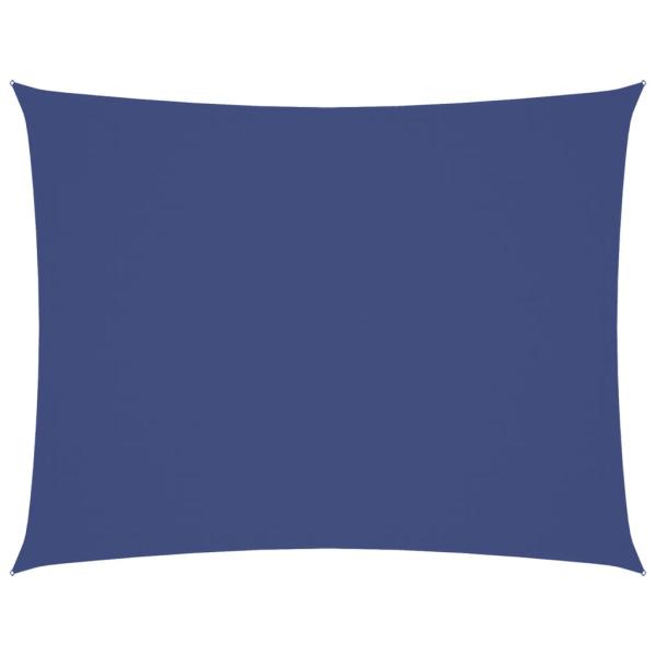 Sonnensegel Oxford-Gewebe Rechteckig 3x4 m Blau