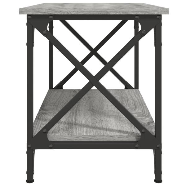 Beistelltisch Grau Sonoma 55x38x45 cm Holzwerkstoff