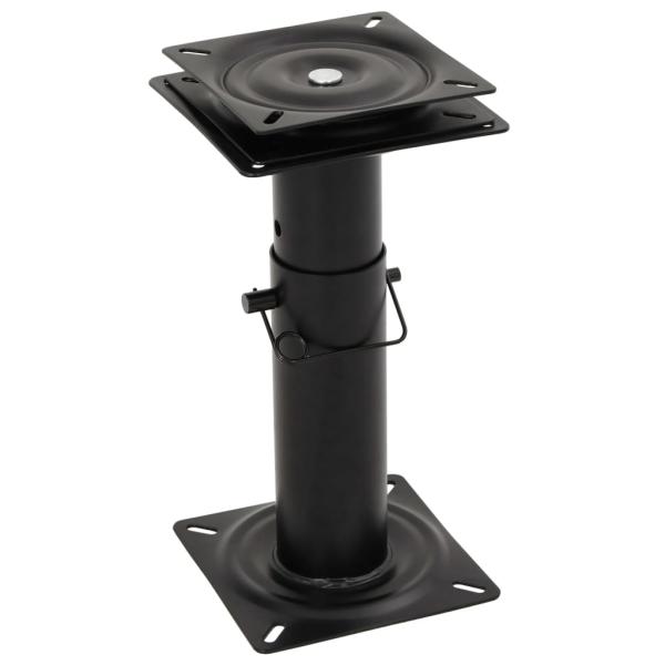 Bootssitz-Podeste 2 Stk. 360° Drehbar Einstellbar Stahl