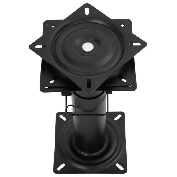 Bootssitz-Podeste 2 Stk. 360° Drehbar Einstellbar Stahl