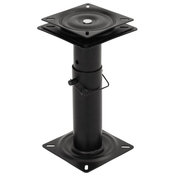 Bootssitz-Podeste 2 Stk. 360° Drehbar Einstellbar Stahl