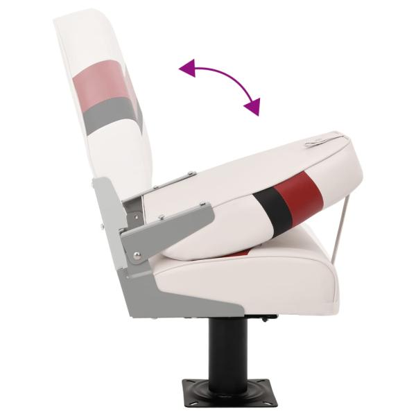 Bootssitze mit Podest 2 Stk. 360° Drehbar