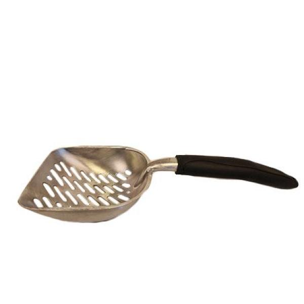 ARDEBO.de Quapas Cat Litter Scoop Aluminium 