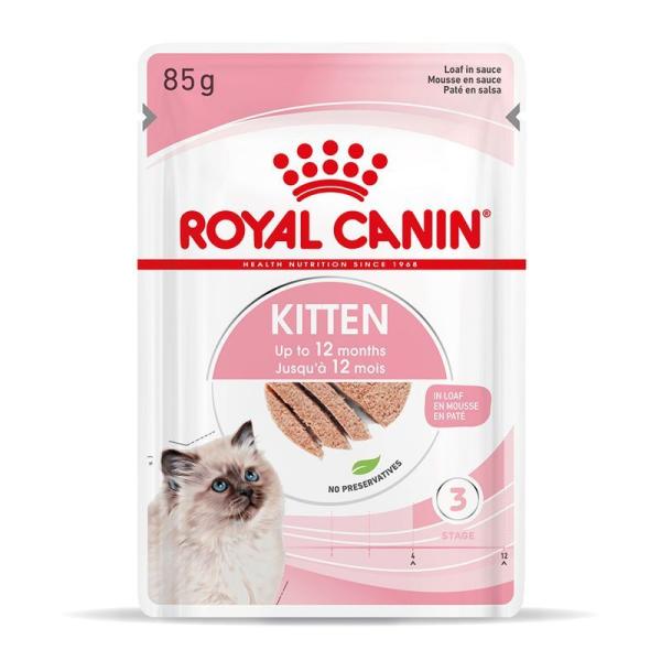 ARDEBO.de Royal Canin Feline Kitten Mousse P.B. Multipack 12x85g