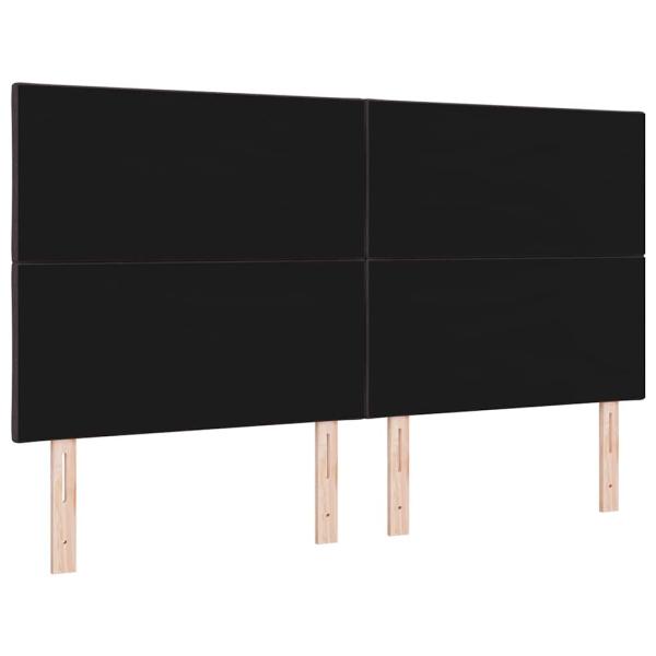 Kopfteil mit Diamantblöcken Dunkelbraun 180 cm Stoff
