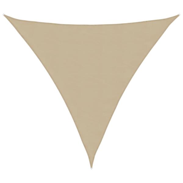 Sonnensegel Beige 2x2x2 m 100% Polyester Oxford
