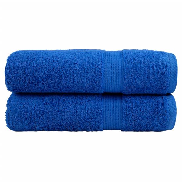 ARDEBO.de - Premium-Badetücher SOLUND 2 Stk. Blau 100x150cm 600 g/m²