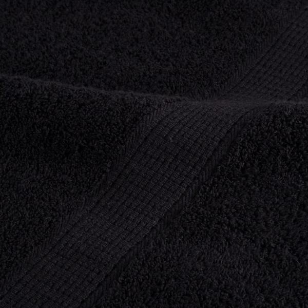 Premium-Duschtücher SOLUND 2 Stk. Schwarz 70x140 cm 600 g/m²