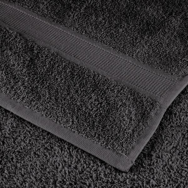 Premium-Gästetücher SOLUND 10 Stk. Anthrazit 30x50 cm 600 g/m²