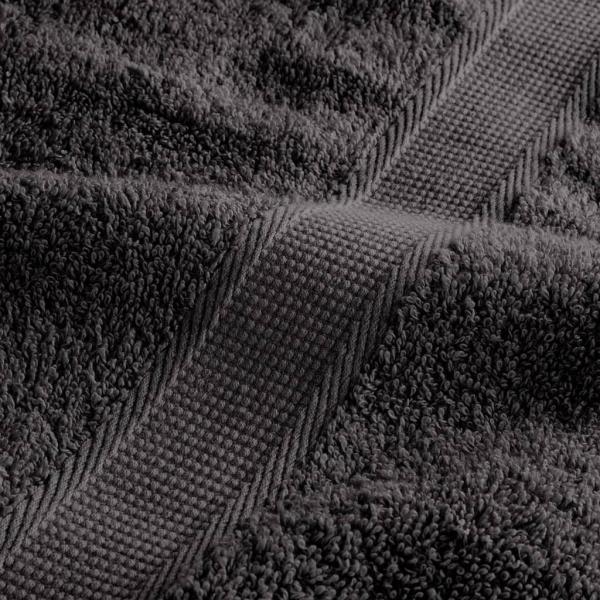 Premium-Gästetücher SOLUND 10 Stk. Anthrazit 30x50 cm 600 g/m²