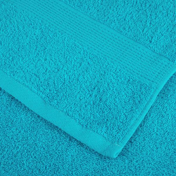 Premium-Gästetücher SOLUND 4 Stk. Türkis 30x50 cm 600 g/m²