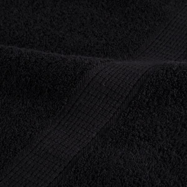 Premium-Seiftücher SOLUND 4 Stk. Schwarz 30x30 cm 600 g/m²
