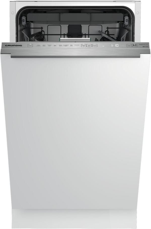 ARDEBO.de Grundig GSV 42840 Vollintegrierter Geschirrspüler, 45 cm breit, 10 Maßgedecke, 9 Programme, WaterProtect, Startzeitvorwahl