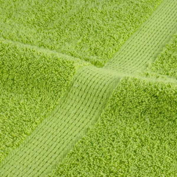 Premium-Gästetücher SOLUND 4 Stk. Apfelgrün 30x50 cm 600 g/m²