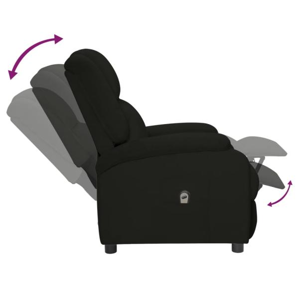 Relaxsessel Elektrisch Schwarz Samt
