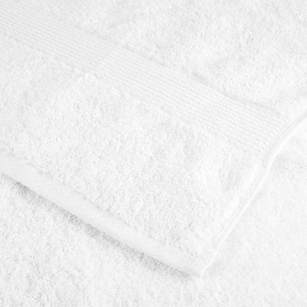 Premium-Badetücher SOLUND 2 Stk. Weiß 100x150 cm 600 g/m²