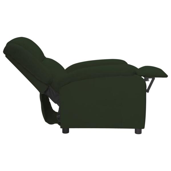 Relaxsessel Dunkelgrün Samt
