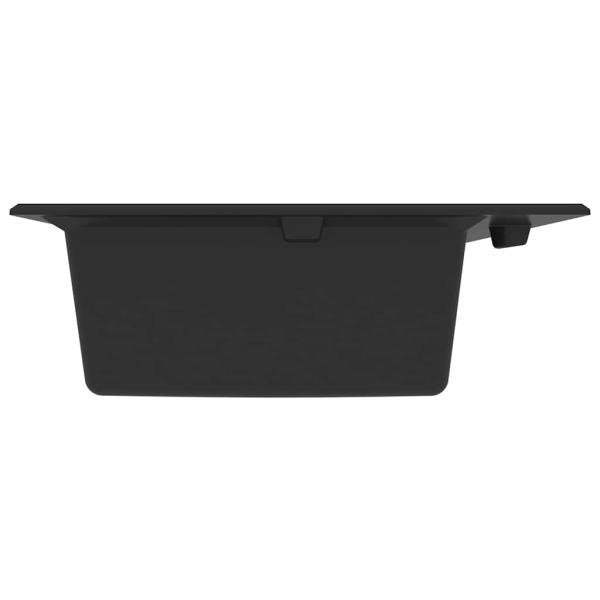 Küchenspüle Schwarz 790x500x193 mm Granit