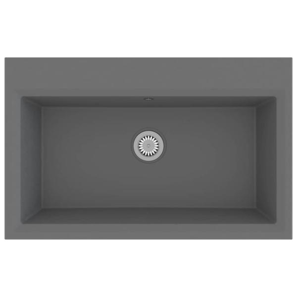 Küchenspüle Grau 790x500x193 mm Granit