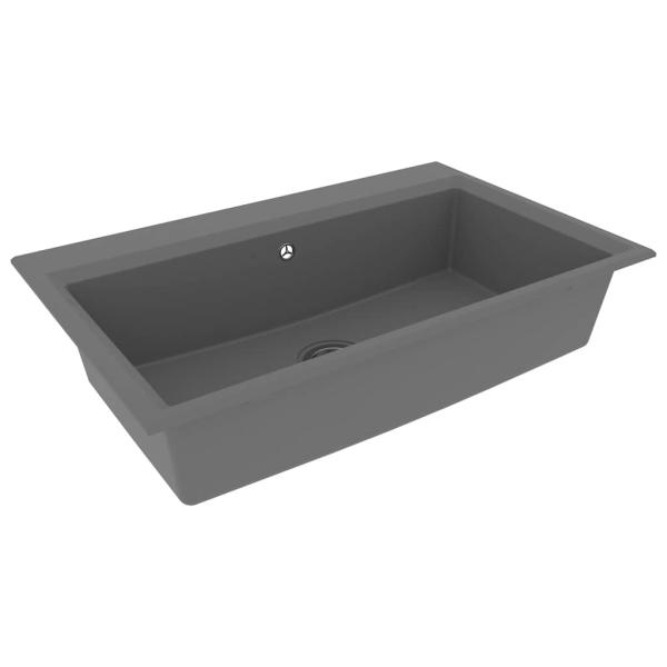 Küchenspüle Grau 790x500x193 mm Granit