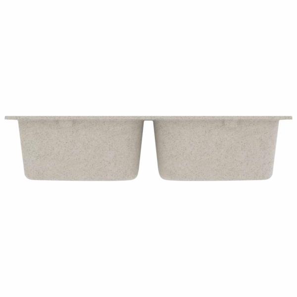 Küchenspüle Beige 760x480x184 mm Granit