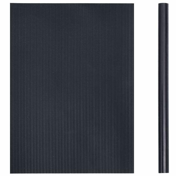 Garten-Privatsphäre-Bildschirme Set von 2 Dunkelgrau Kunststoff