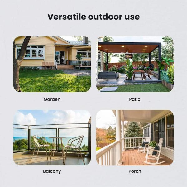 Garten Sichtschutzbildschirme 2 pcs Dunkelgrau 35 x 0.19 m PVC