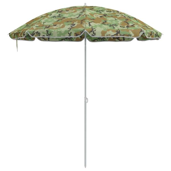 Strandparasol mit Aluminiumstange Camouflage 300 cm
