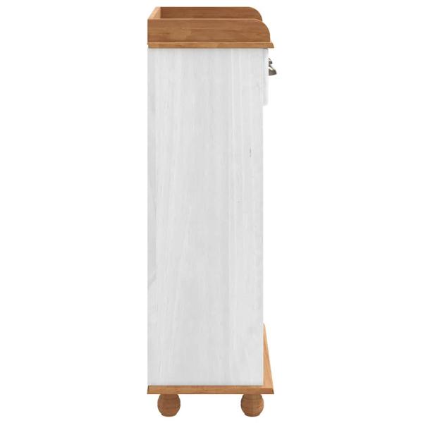 Weinregale Weiß und Holz Holz Mittel Stauraum Weinregal