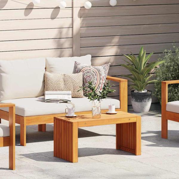 ARDEBO.de - Couchtisch 70x35x35 cm Massivholz Akazie