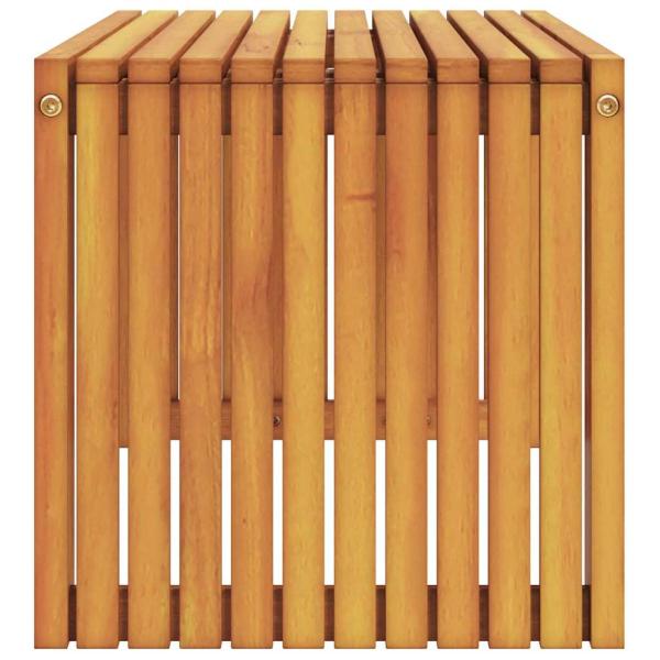 Couchtisch 70x35x35 cm Massivholz Akazie