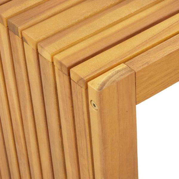 Couchtisch 70x35x35 cm Massivholz Akazie