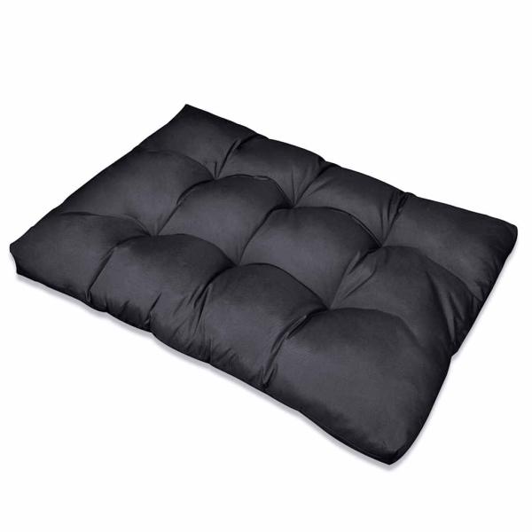 Paletten Sofa Kissen 13 Teile Grau Stoff