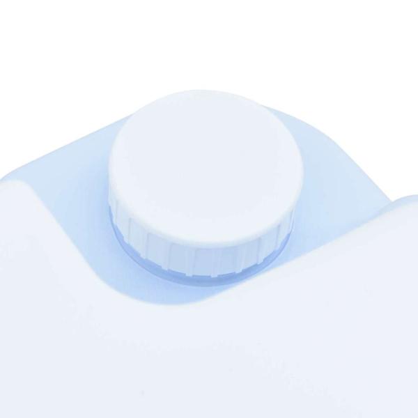 Portable Toilette Blau & Weiß aus Kunststoff 20 L
