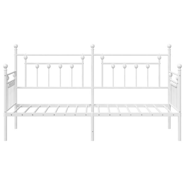 Betten & Bettgestelle Weiß Metall 75 x 190 cm Langlebig