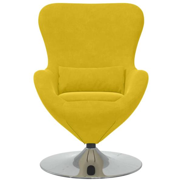 Eierstuhl Gelbes Samt