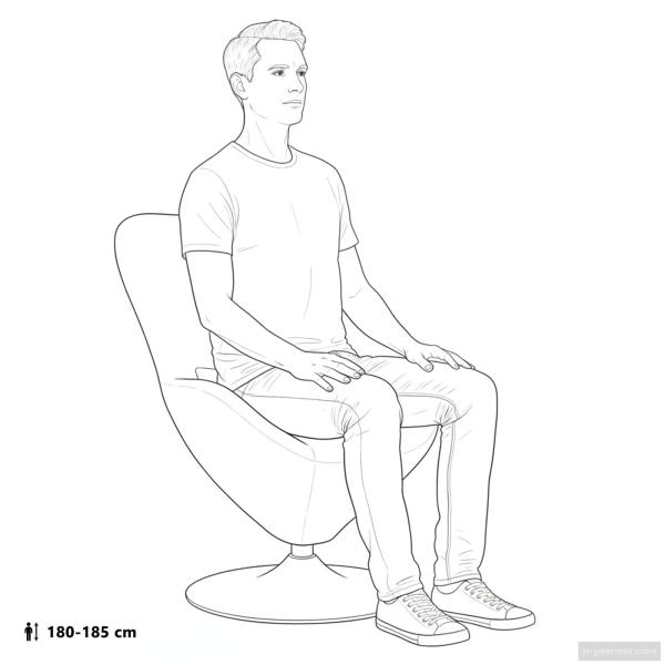 Eierstuhl Braunes Velvet