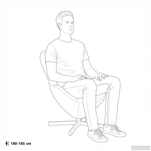 Ei-Stuhl Dunkelgrüner Samt