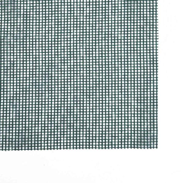 Zeltteppich Anthrazit 4x2 m Grün Polyethylen 4 x 3,5 m